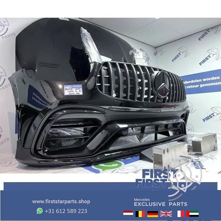 2023 W253 C253 GLC 63 AMG FACELIFT VOORKOP ZWART COMPLEET FR, Utilisé, -, Avant, -