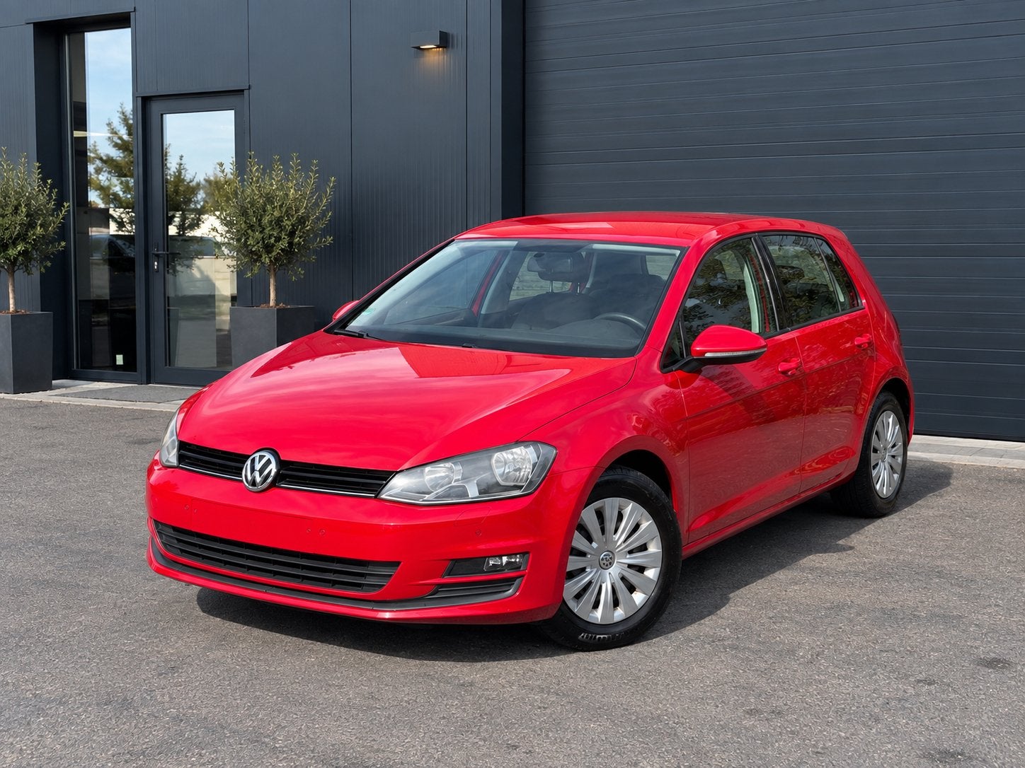 Volkswagen Golf 7 / Airco / Gekeurd / Garantie, Autos, Rouge, Euro 5, Achat, Entreprise