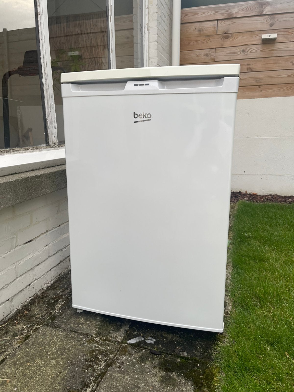 Beko diepvrieskast – 3 lades + Fast Freeze, Ophalen, Gebruikt, Vrijstaand, Vrieskast