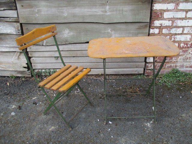 antiques meubles "bistrots" enfant - très rare- "50s", Antiquités & Art, Enlèvement