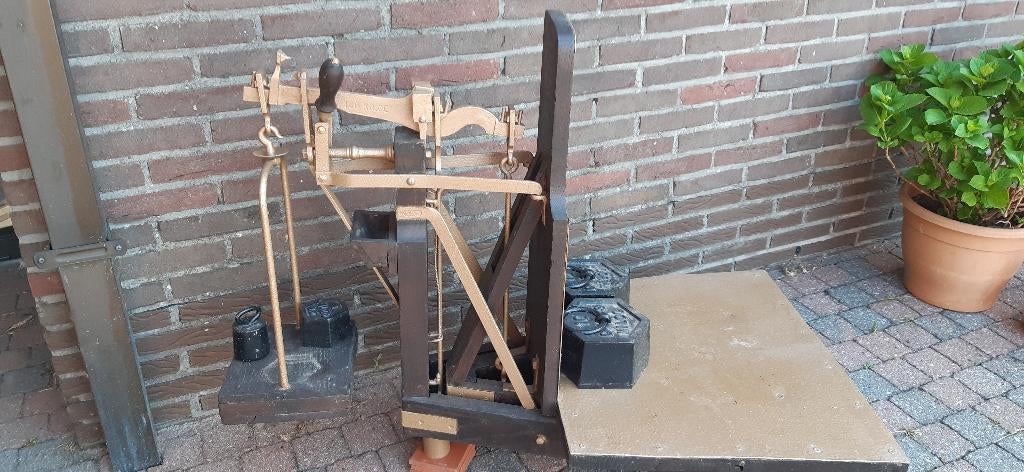 oude bascule , decoratie, Ophalen