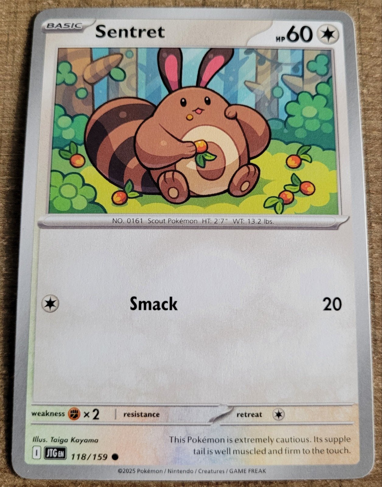 Sentret (118/159), Ophalen of Verzenden, Zo goed als nieuw, Losse kaart