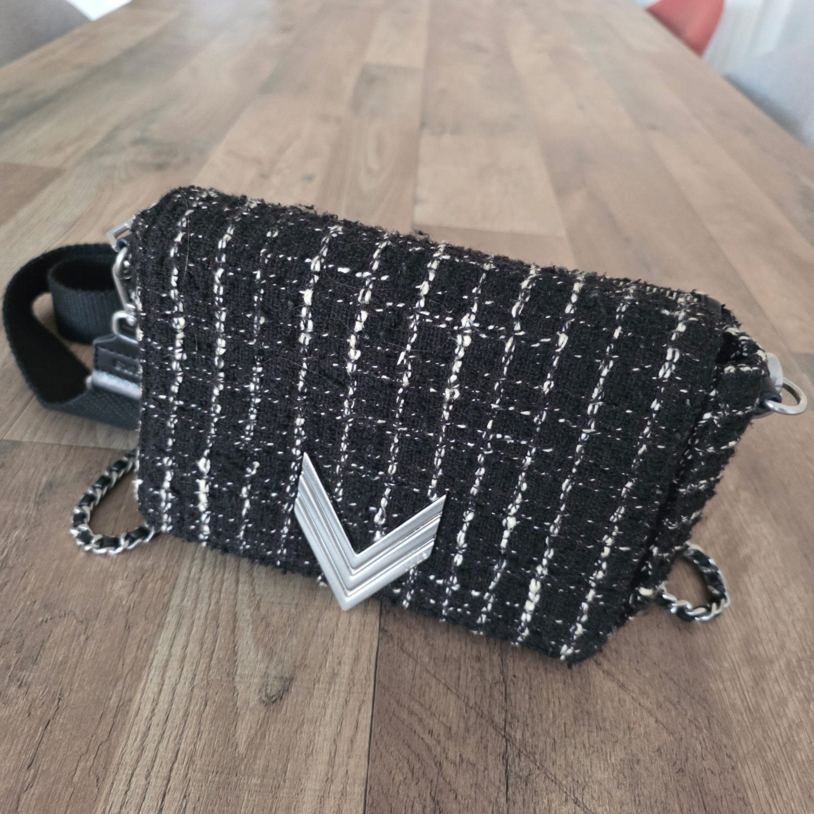 Handtas IKKS, Handtassen en Accessoires, Ophalen, Gebruikt, Zwart, Handtas