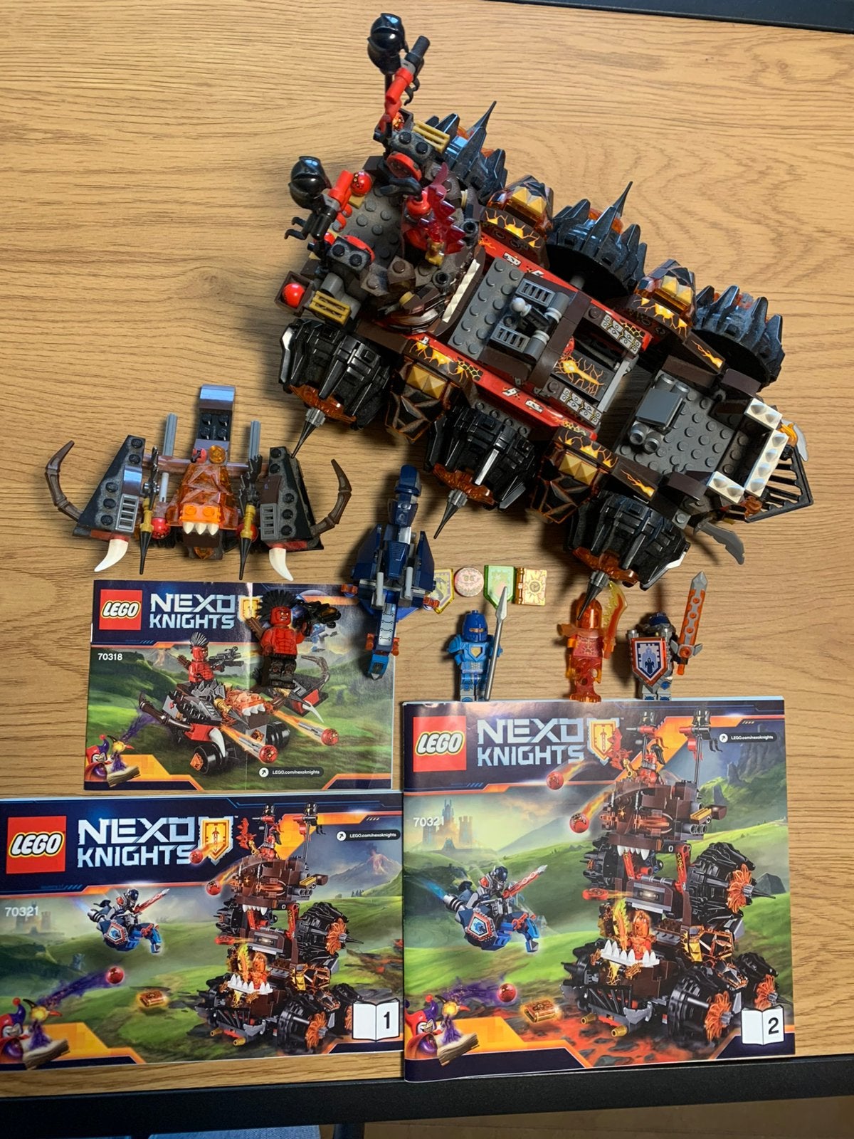 Lego #70318 + #70321, Ophalen, Zo goed als nieuw, Lego