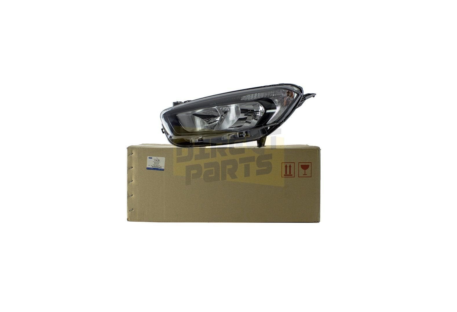 Ford Transit Courier koplamp Rechts (zwart) Origineel!  2269, -, Verzenden, -, Nieuw