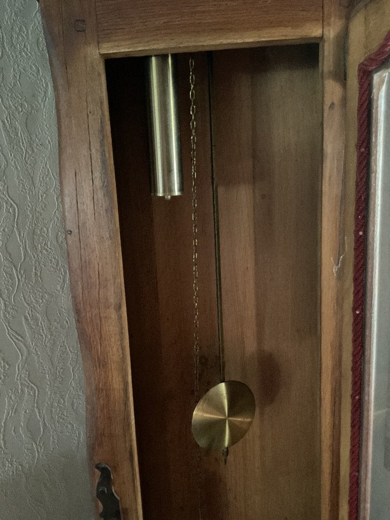 Staanklok, Ophalen, Gebruikt, Met slinger, Analoog