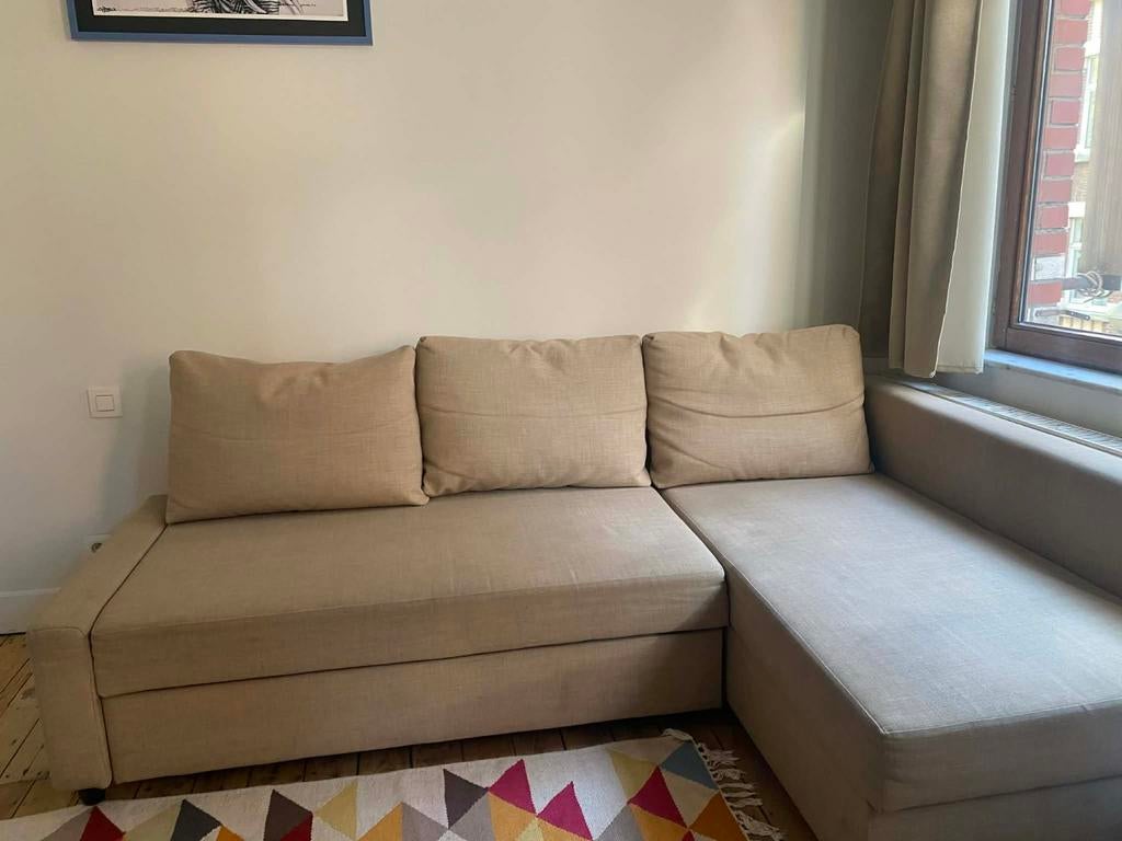 Canapé convertible Ikea Friheten, Huis en Inrichting, Zetels | Complete zithoeken, Gebruikt, Stof, Ophalen