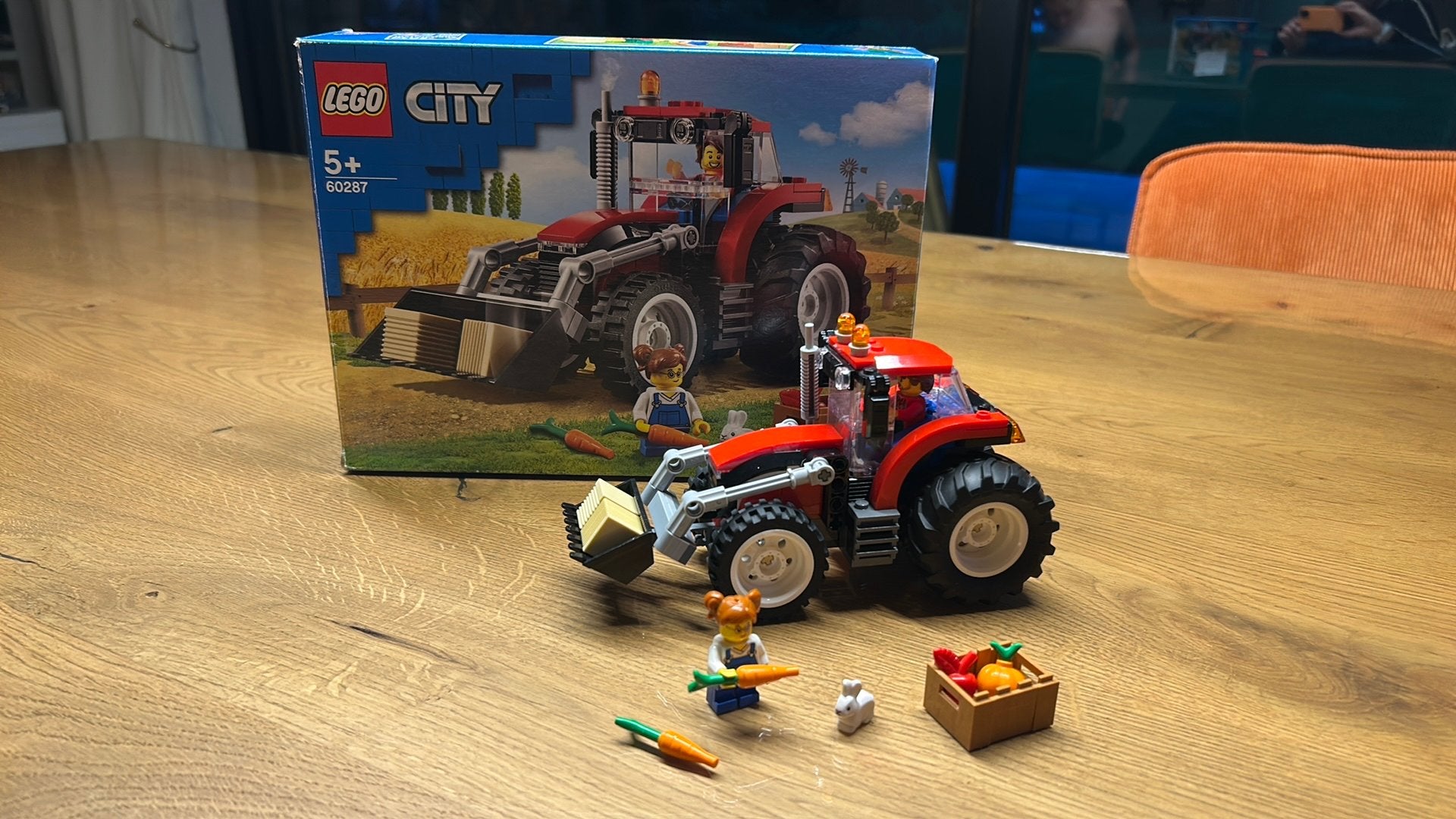 Lego City 60287 tractor, Kinderen en Baby's, Ophalen, Zo goed als nieuw, Lego, City