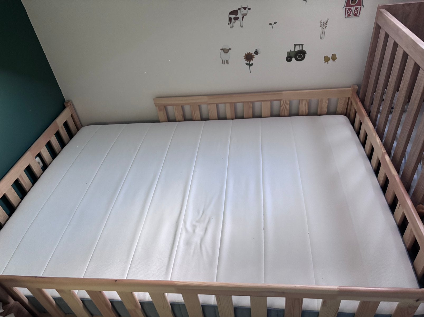 Matras 140x200 VESTERÖY ikea, Huis en Inrichting, Ophalen, 140 cm, Zo goed als nieuw, Twijfelaar