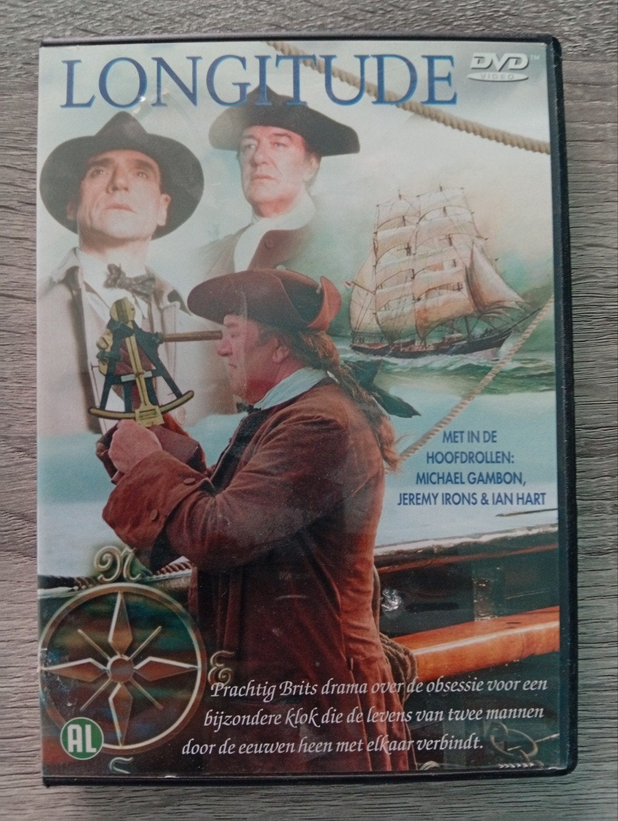 longitude drama dvd Jeremy irons, Cd's en Dvd's, Engels, Waargebeurd drama, Alle leeftijden, Nederlands