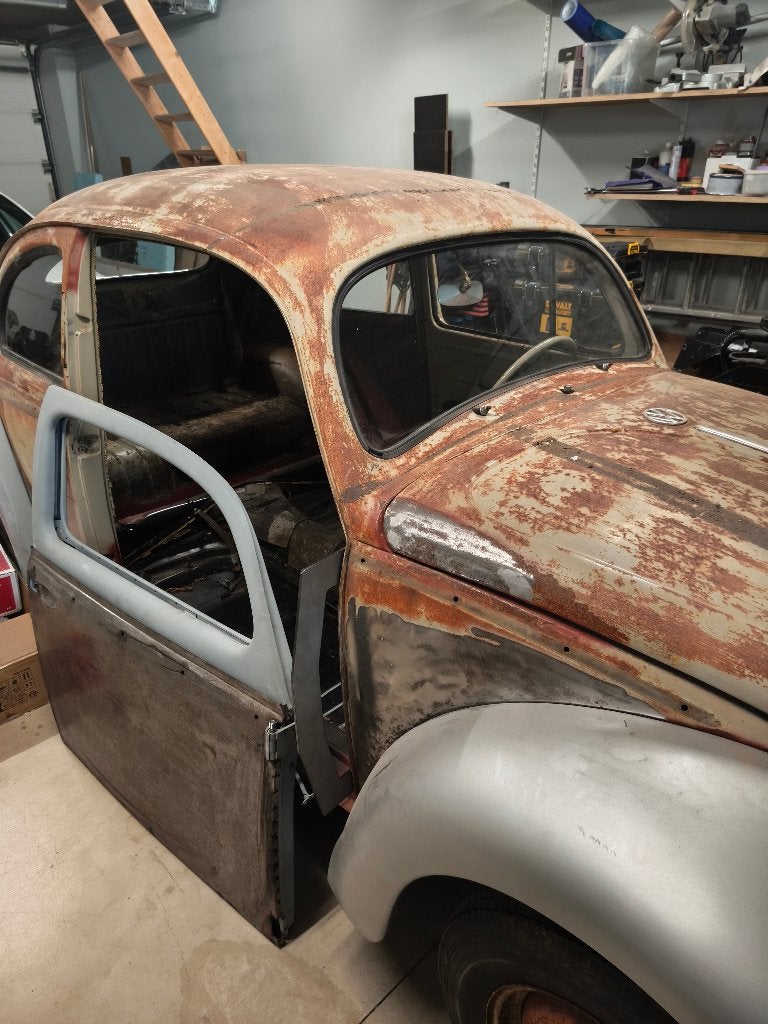 VW ovale geribbelde kever 1954, Particulier, Te koop