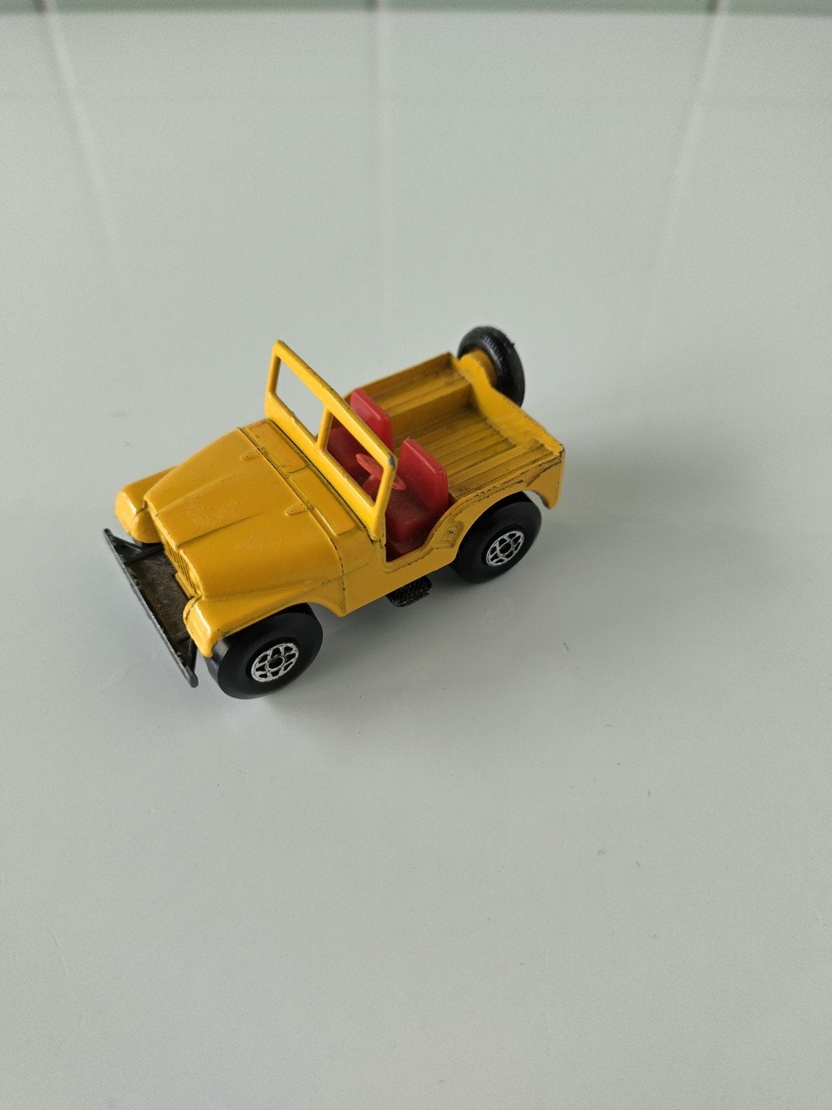 Vintage Matchbox Jeep AFHALING LEES BESCHRIJVING, Enlèvement