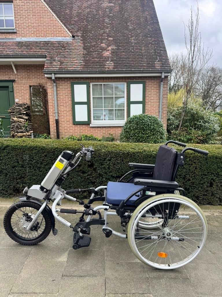 Elektrische aankoppelbike Firefly Rio 25km/u rolstoel 14kg !, Diversen, Rolstoelen, Ophalen of Verzenden, Inklapbaar, Zo goed als nieuw