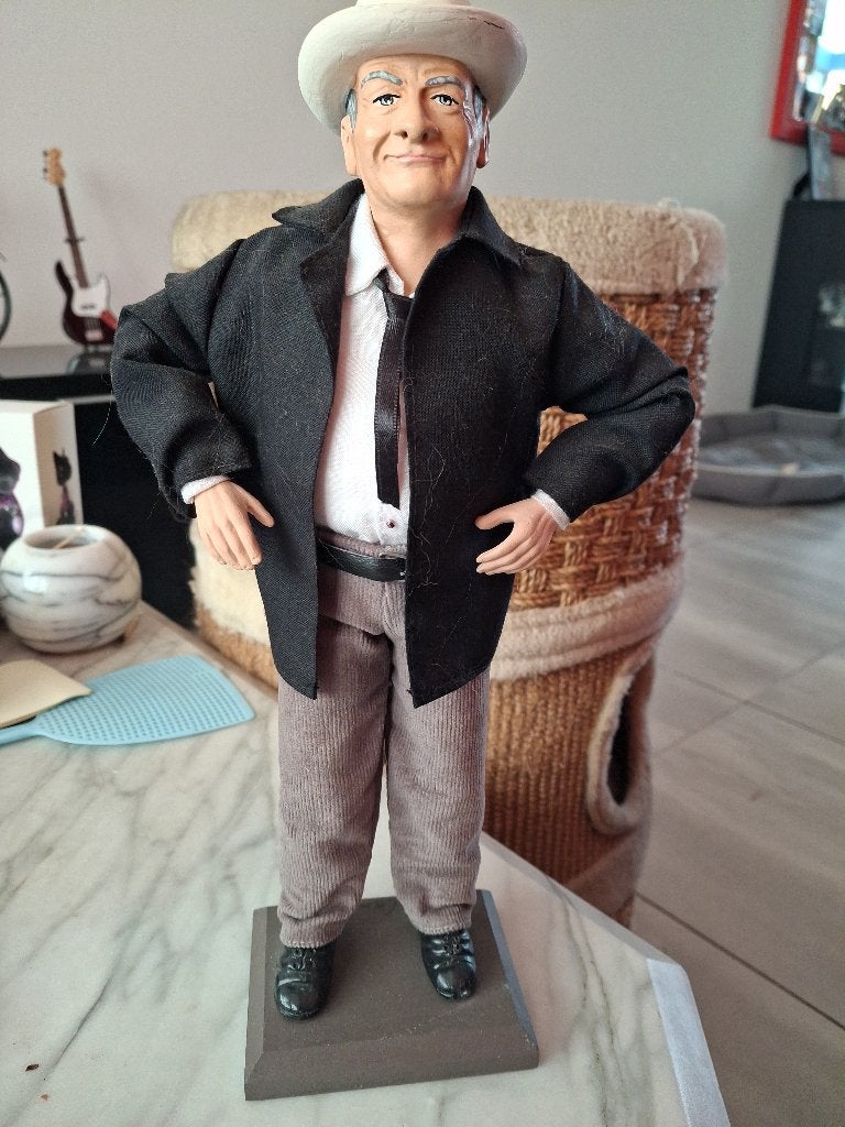 Santon Louis de Funès, Verzamelen, Beelden en Beeldjes, Zo goed als nieuw, Mens, Ophalen