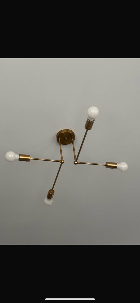 Plafondlamp, Huis en Inrichting, Ophalen, Overige fittingen, Zo goed als nieuw, Plafondlamp