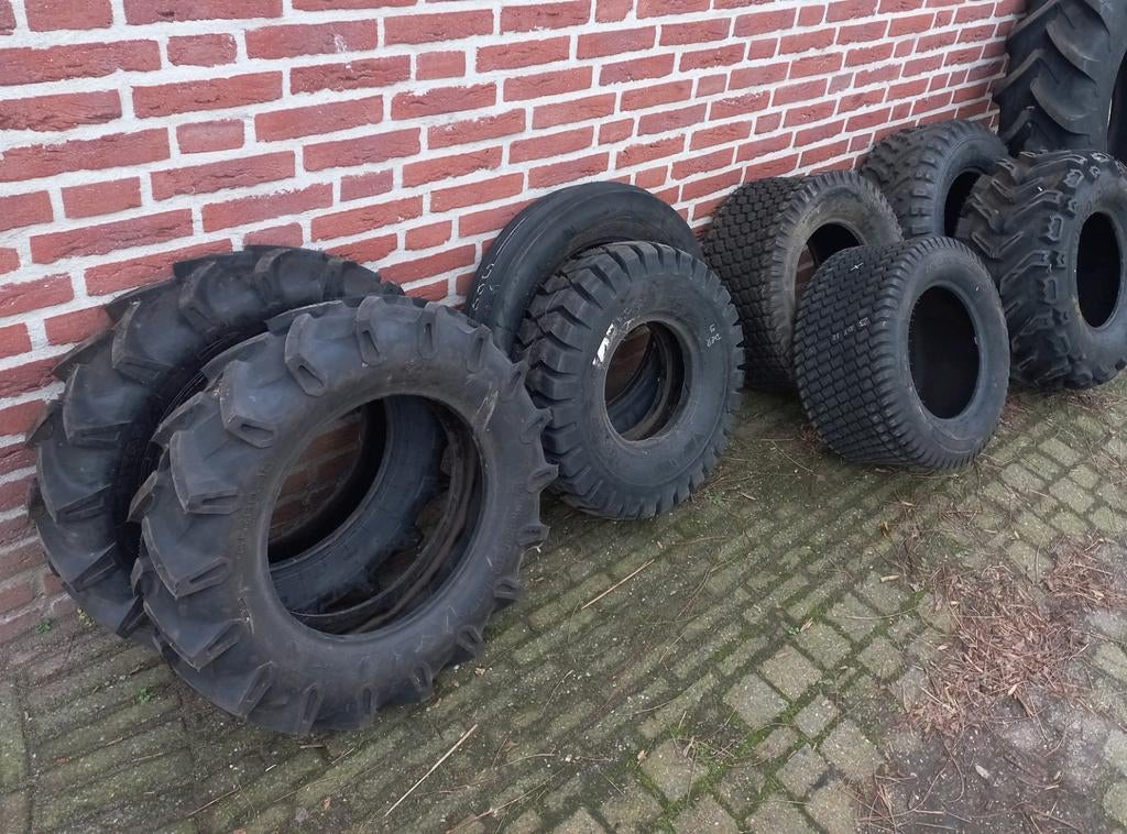 Diverse nieuwe landbouw banden, minitractor/quad, Enlèvement