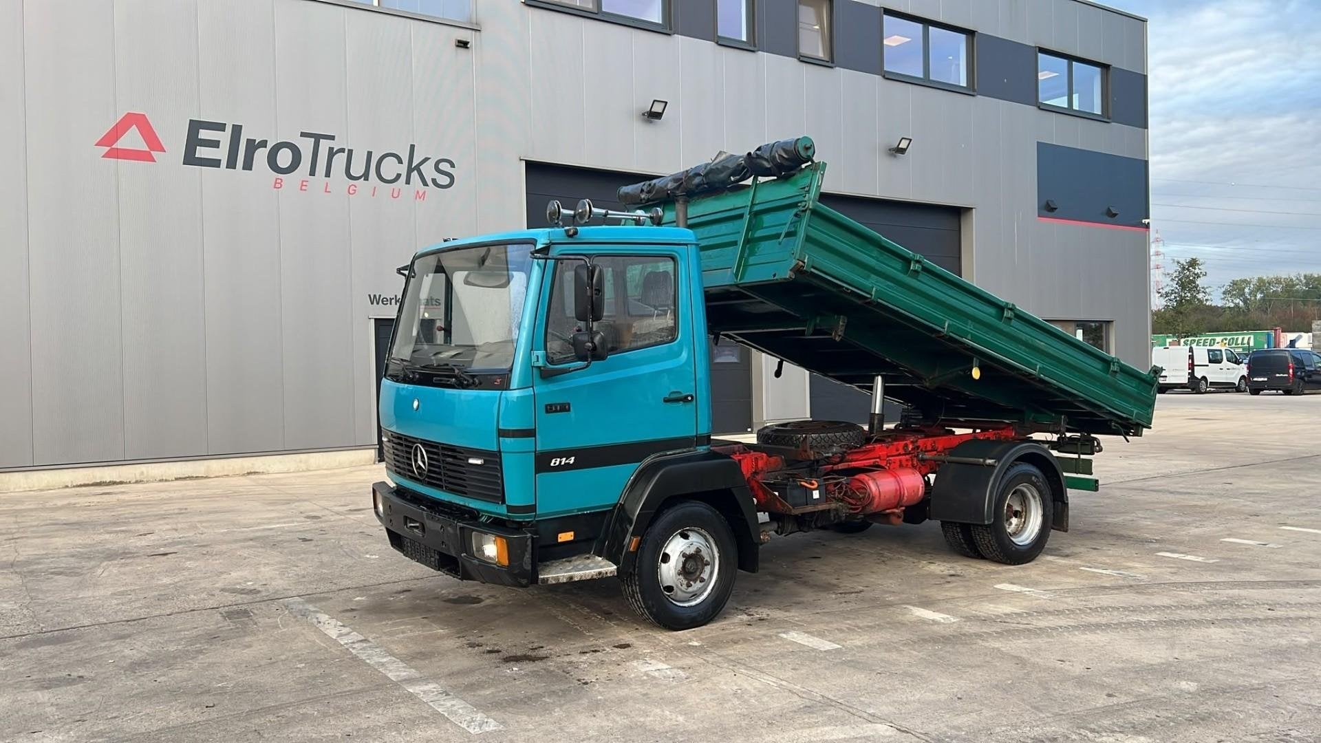 Mercedes-Benz SK 814 (HELPER / AUXILAIRY / MANUAL PUMP / STE, Auto's, Euro 2, Achterwielaandrijving, Overige kleuren, Mercedes-Benz