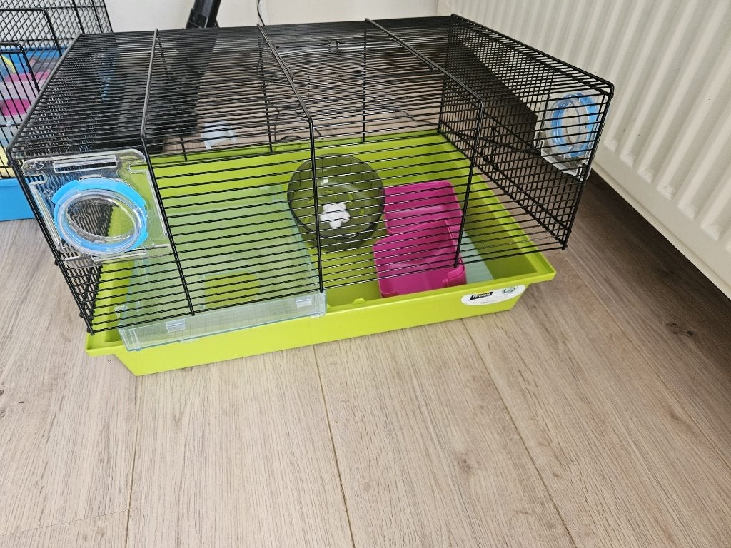 Hamsterkotjes, Dieren en Toebehoren, Kooi, Gebruikt, Minder dan 75 cm, Hamster