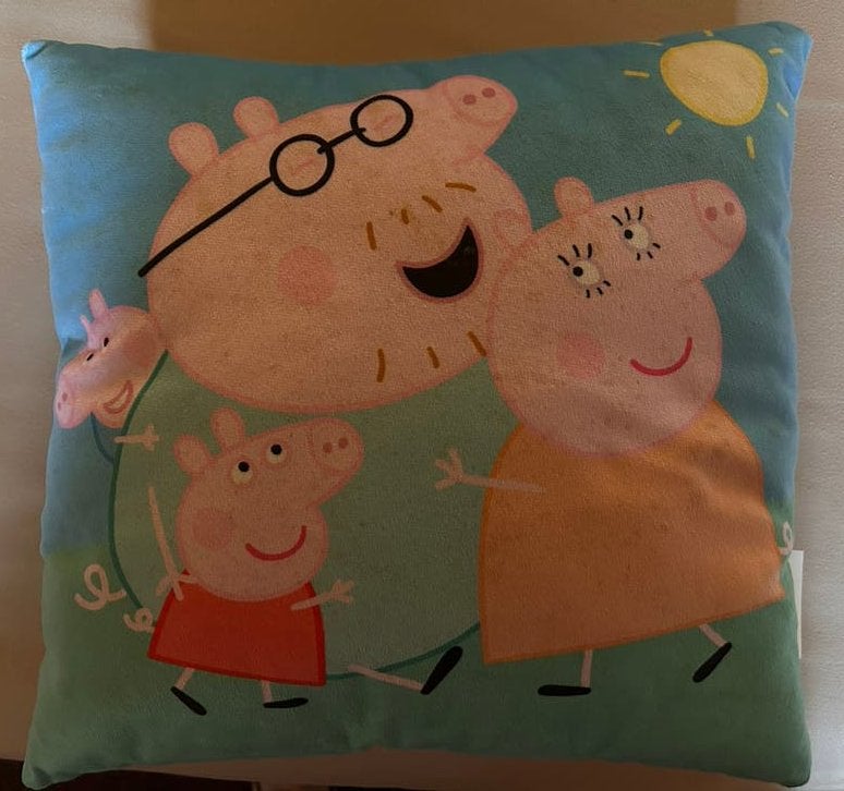 Kussentjes Peppa Pig - K3 - Sneeuwwitje, Ophalen of Verzenden, Zo goed als nieuw