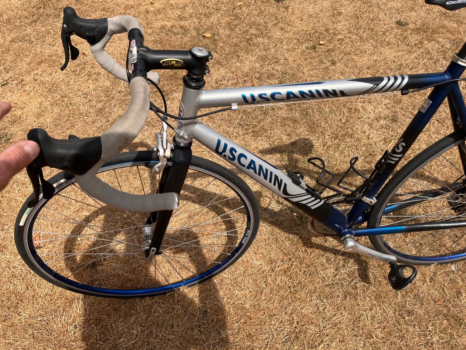 U.Scanini rijdt als nieuw, Fietsen en Brommers, 28 inch, Gebruikt, Aluminium, 15 tot 20 versnellingen