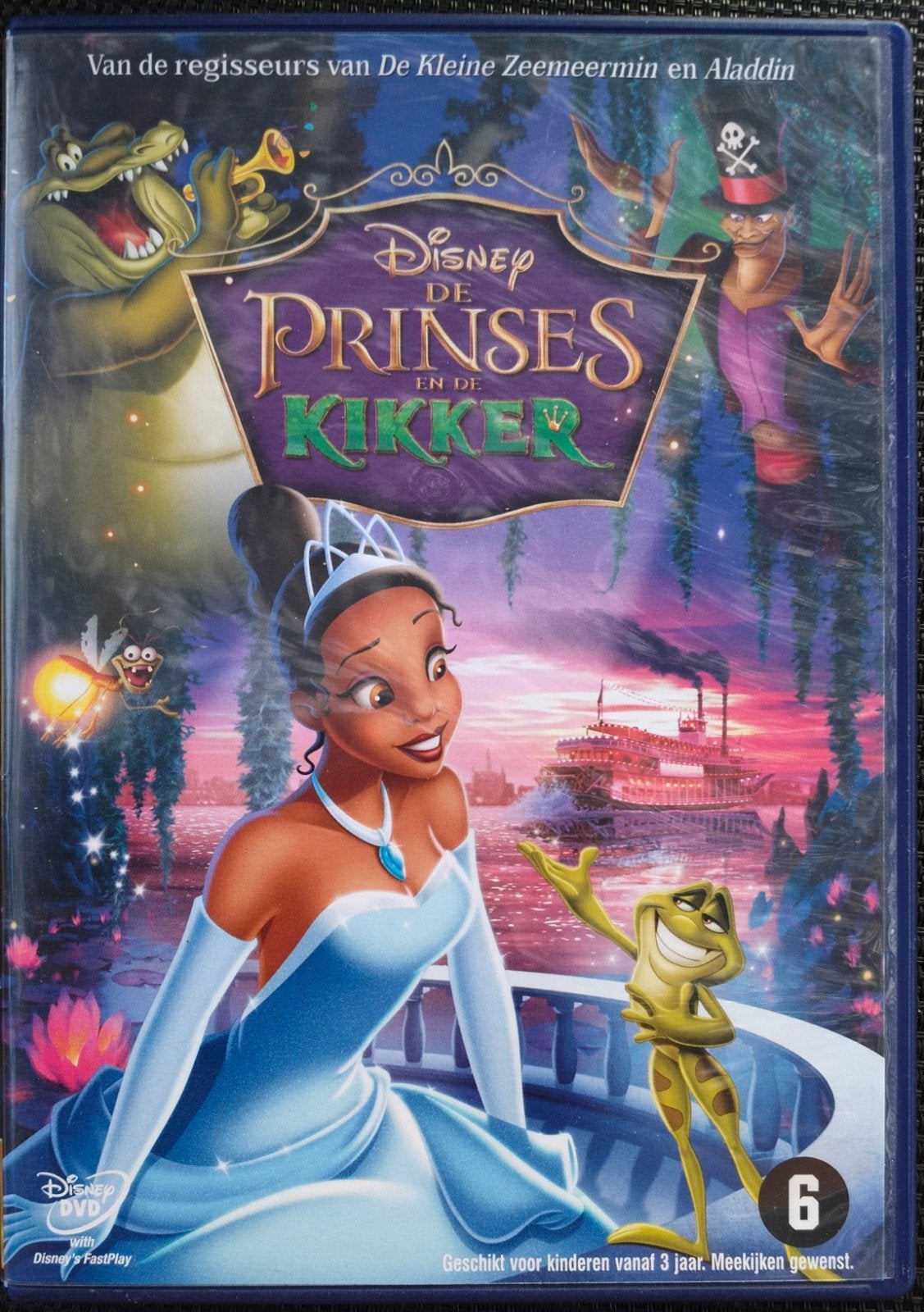 De Prinses en de Kikker ( Disney), Cd's en Dvd's, Dvd's | Tekenfilms en Animatie, Ophalen, Bonusmateriaal, Gebruikt, Animatie