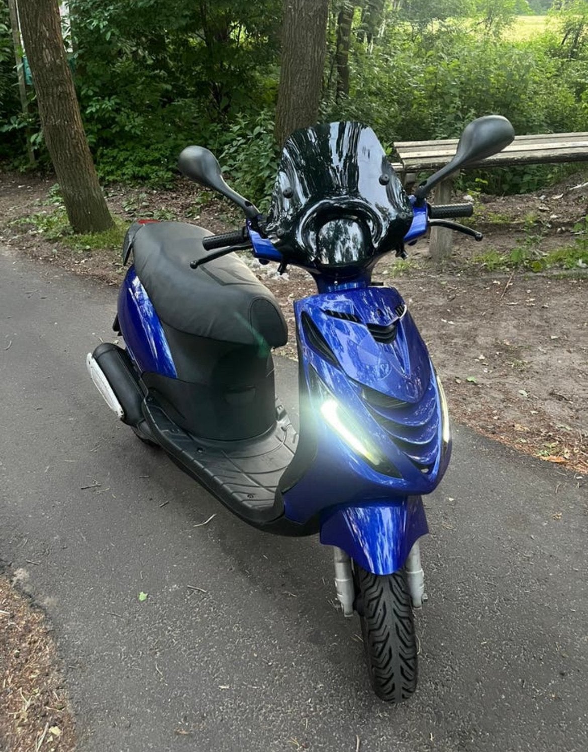 Piaggio zip 125cc watergekoeld start niet!, Fietsen en Brommers, Ophalen, Tweetakt, Zip, Klasse A (25 km/u)