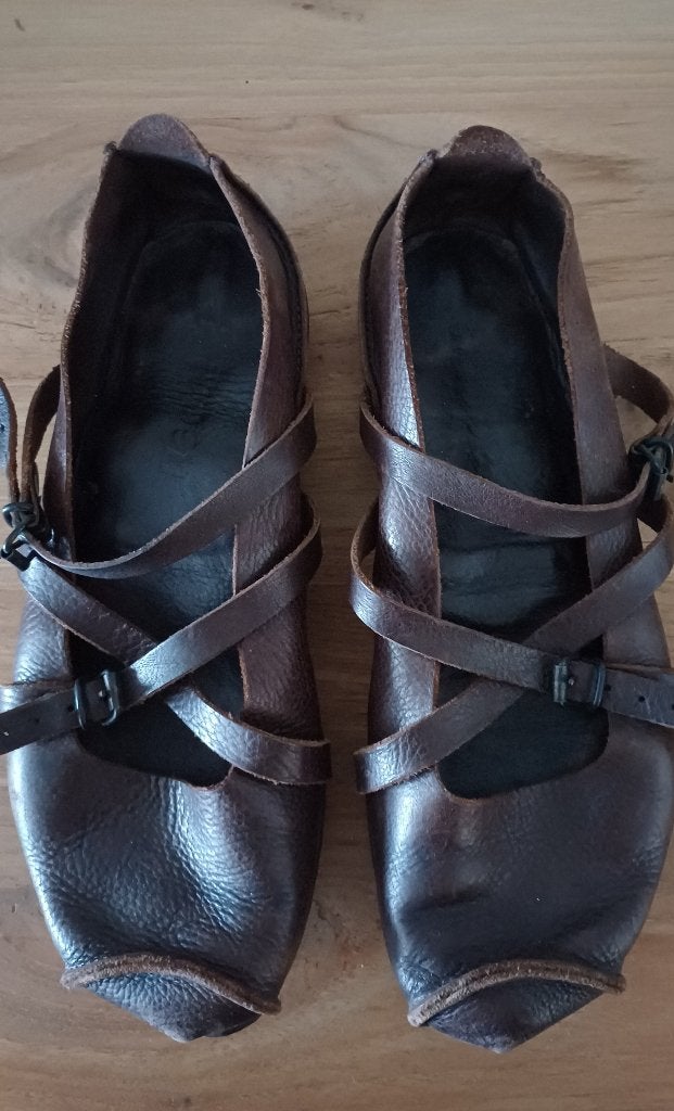 Trippen damesschoenen, bruin, maat 40, Kleding | Dames, ANDERE, Bruin, Overige typen, Ophalen of Verzenden