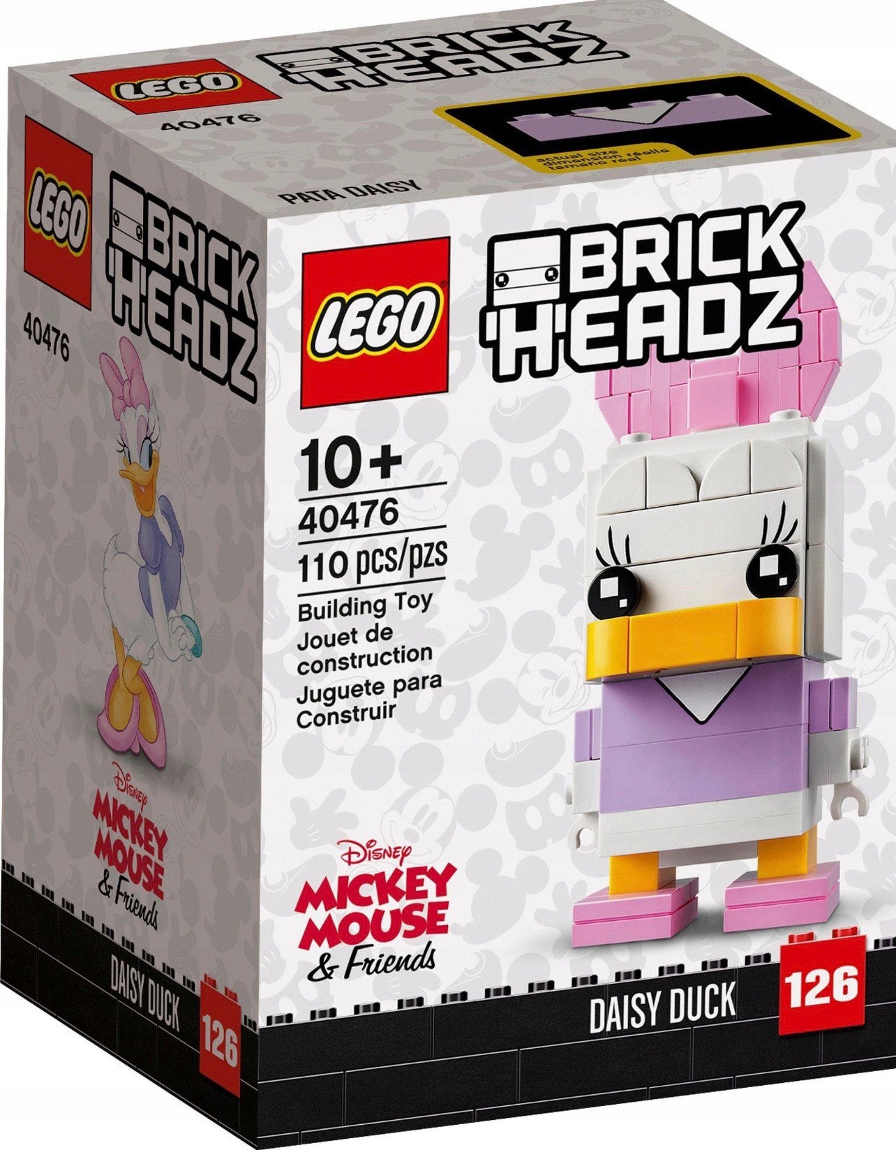 LEGO 40476 Daisy Duck – Nieuw & Verzegeld, BrickHeadz, Lego, Nieuw, Ophalen of Verzenden