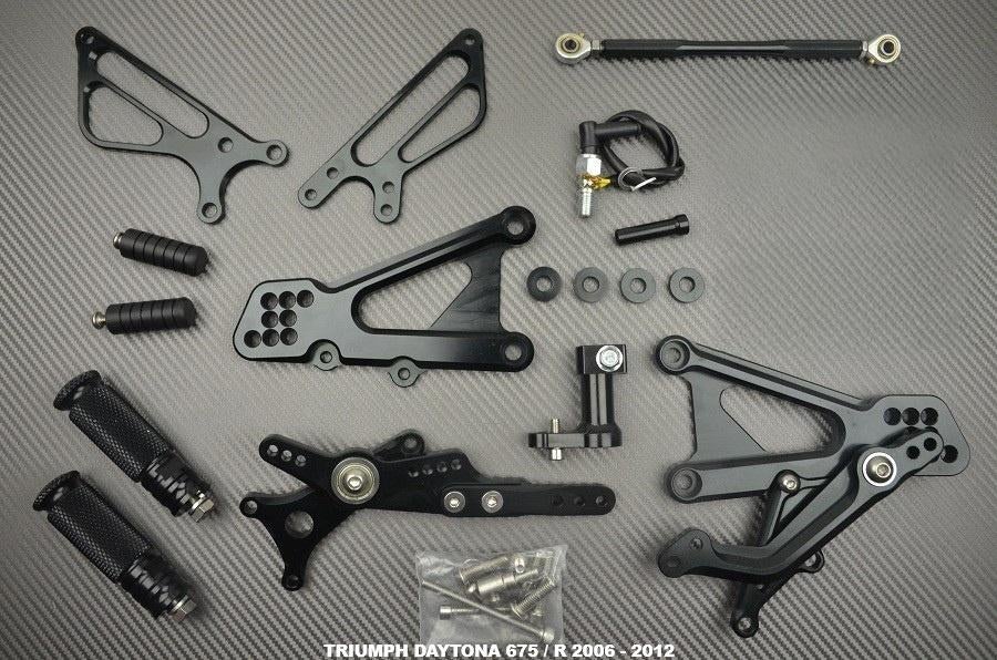 Verstelbare remschakelset TRIUMPH DAYTONA 675 / R 2006 2012, Motoren, Accessoires | Overige, Nieuw, Ophalen of Verzenden