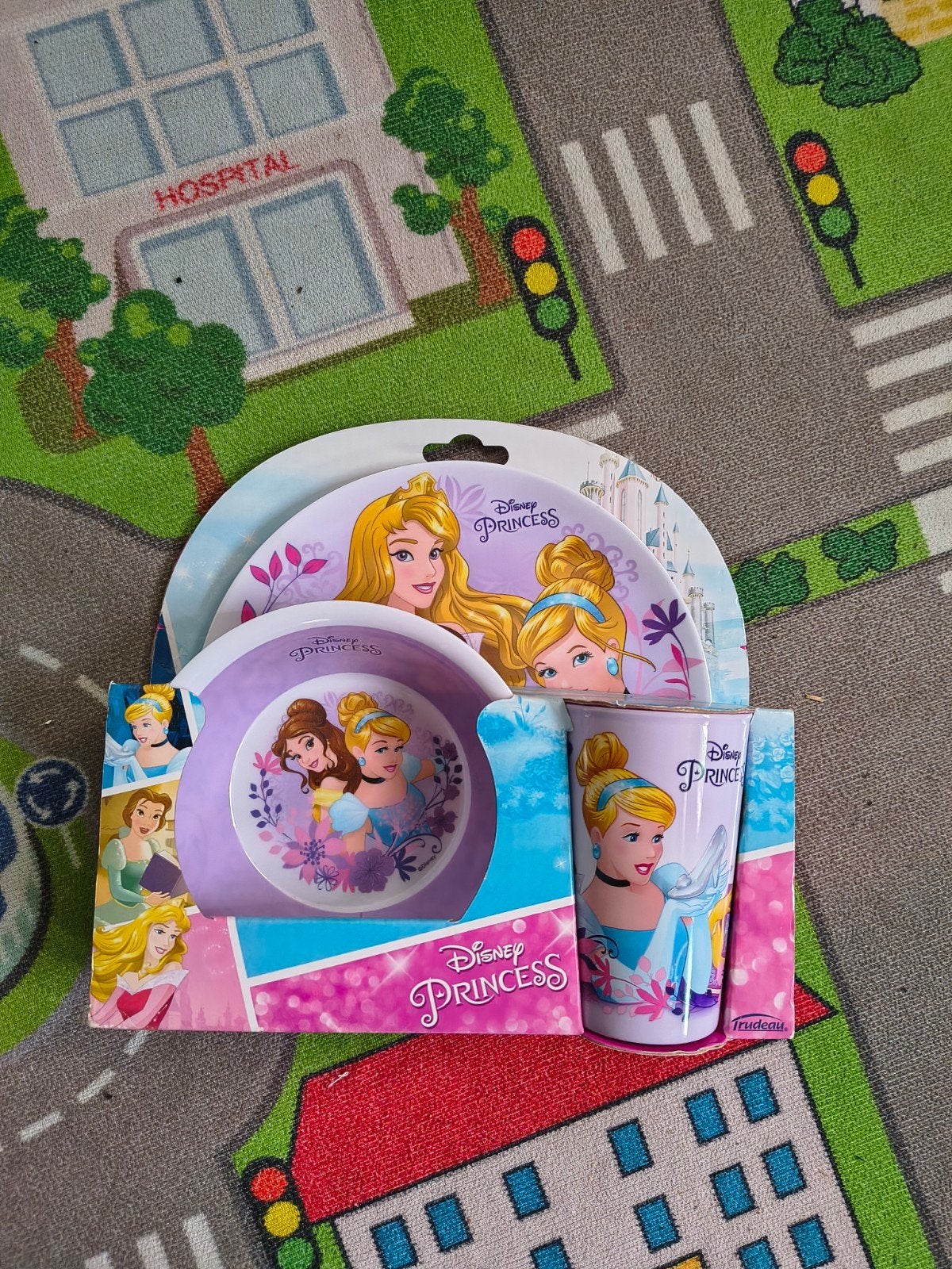 Kinder servies set prinsessen, Ophalen