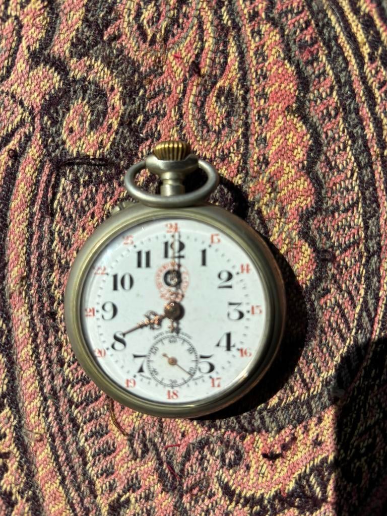 Montra Rosskopf, Bijoux, Sacs & Beauté, Montres | Hommes, Autres marques, Enlèvement ou Envoi, Acier, Utilisé