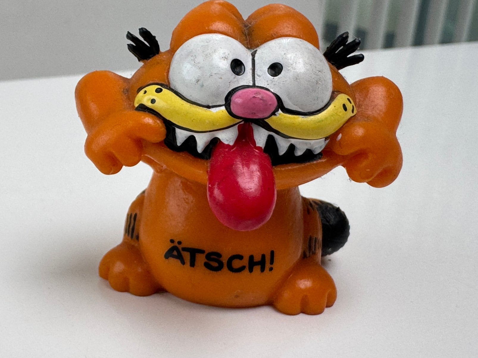 Garfield - ätsch - bully, Collections, Enlèvement ou Envoi, Garfield, Comme neuf, Statue ou Figurine