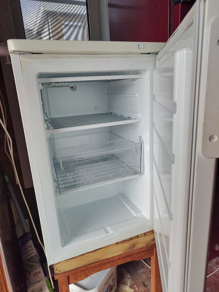 Diepvriezer Zanussi, Elektronische apparatuur, Gebruikt, Ophalen, Vrieskast, 85 tot 120 cm