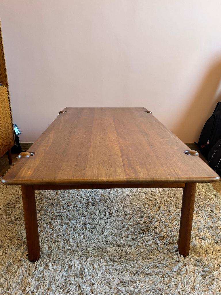 mid-century salontafel, Ophalen, Gebruikt, 50 tot 75 cm, Mid-Century