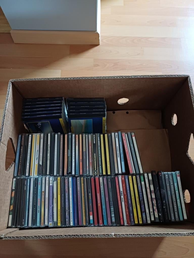 Doos vol Cd's voor 5 euro, Cd's en Dvd's, Ophalen