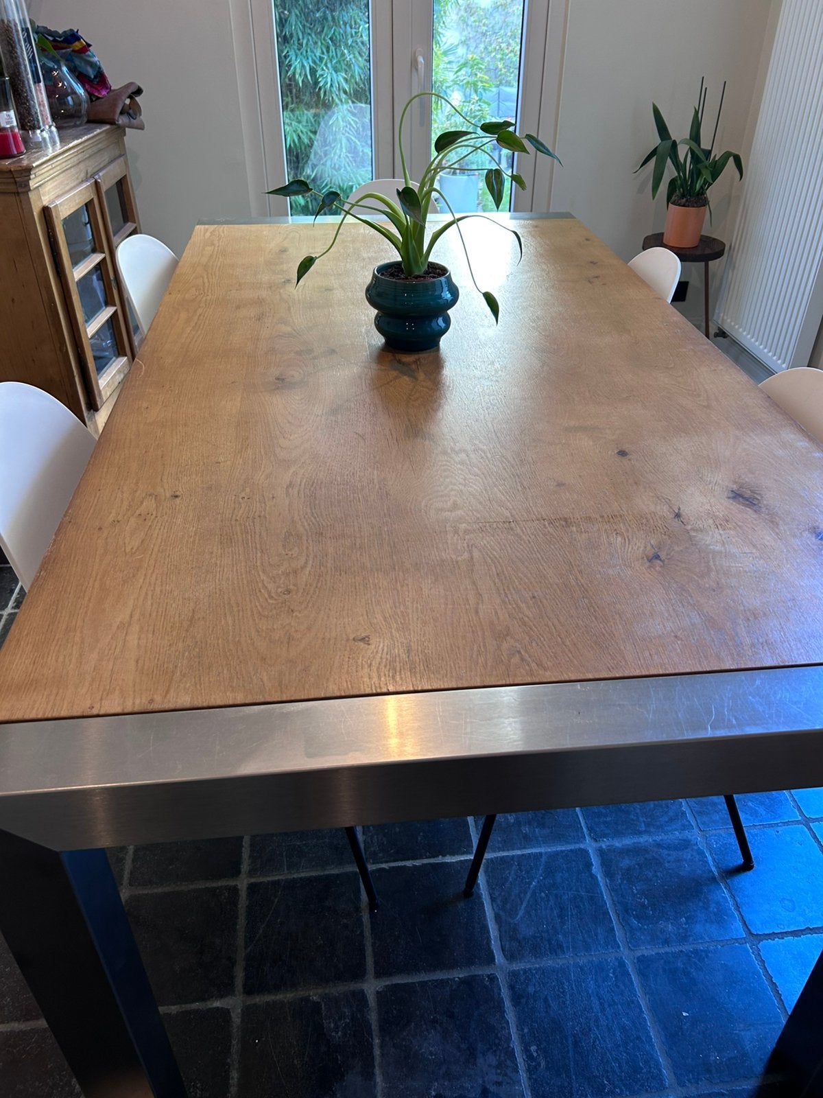 Prachtige tafel te koop, Huis en Inrichting, Tafels | Eettafels, Ophalen, Zo goed als nieuw