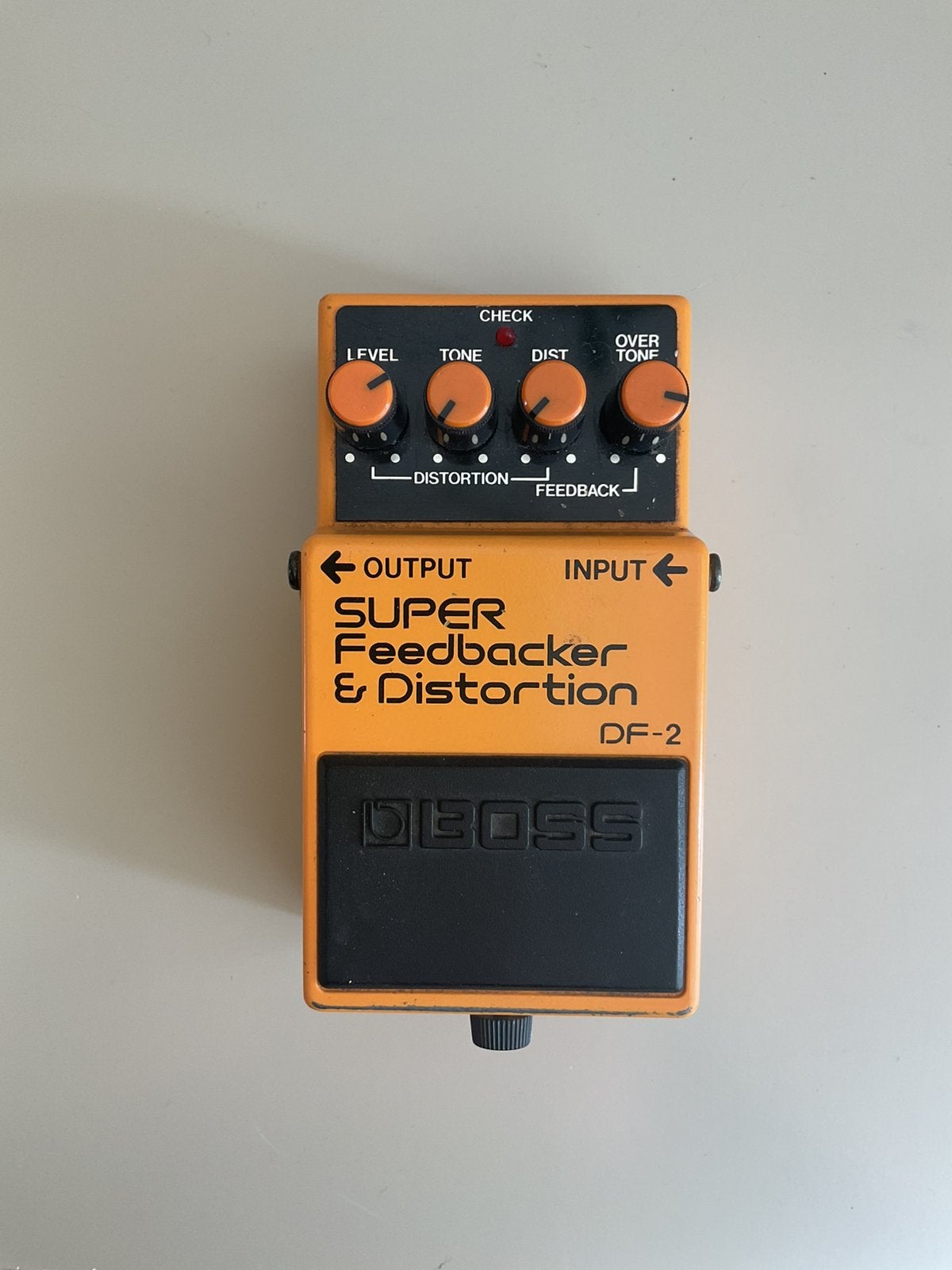 Boss - super feedbacker & distortion DF-2, Muziek en Instrumenten, Ophalen of Verzenden, Gebruikt