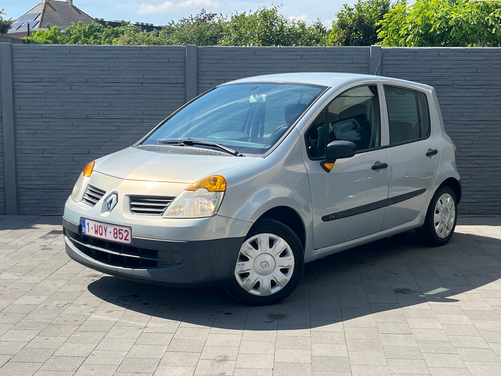 Renault Modus 1.2 16v Essence, Autos, Argent ou Gris, Boîte manuelle, 5 portes, 5 places