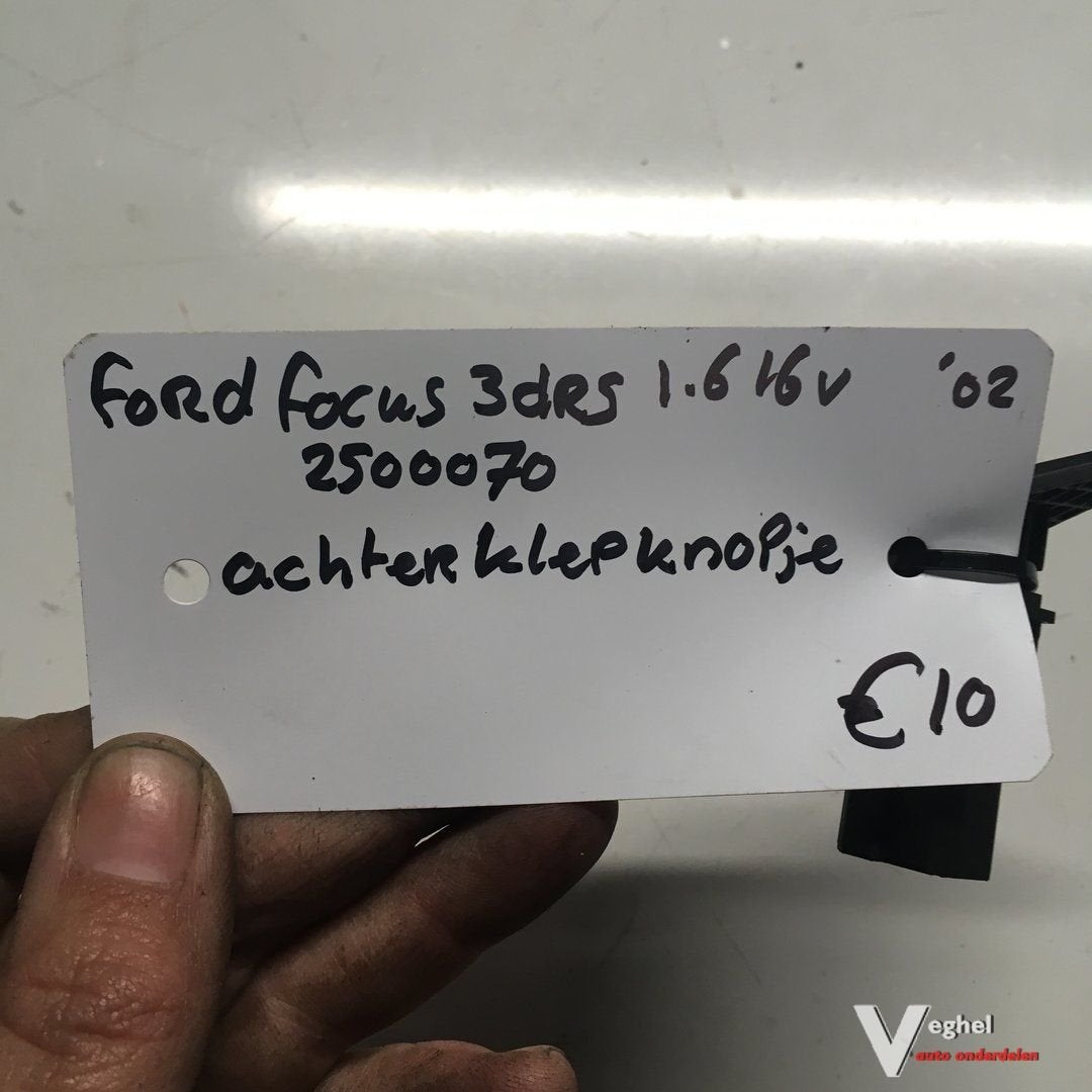 Ford Focus 3 drs 1.6 16v 2002 wagennr 250070   Achterklepsch, Autos : Pièces & Accessoires, -, Utilisé, -, -