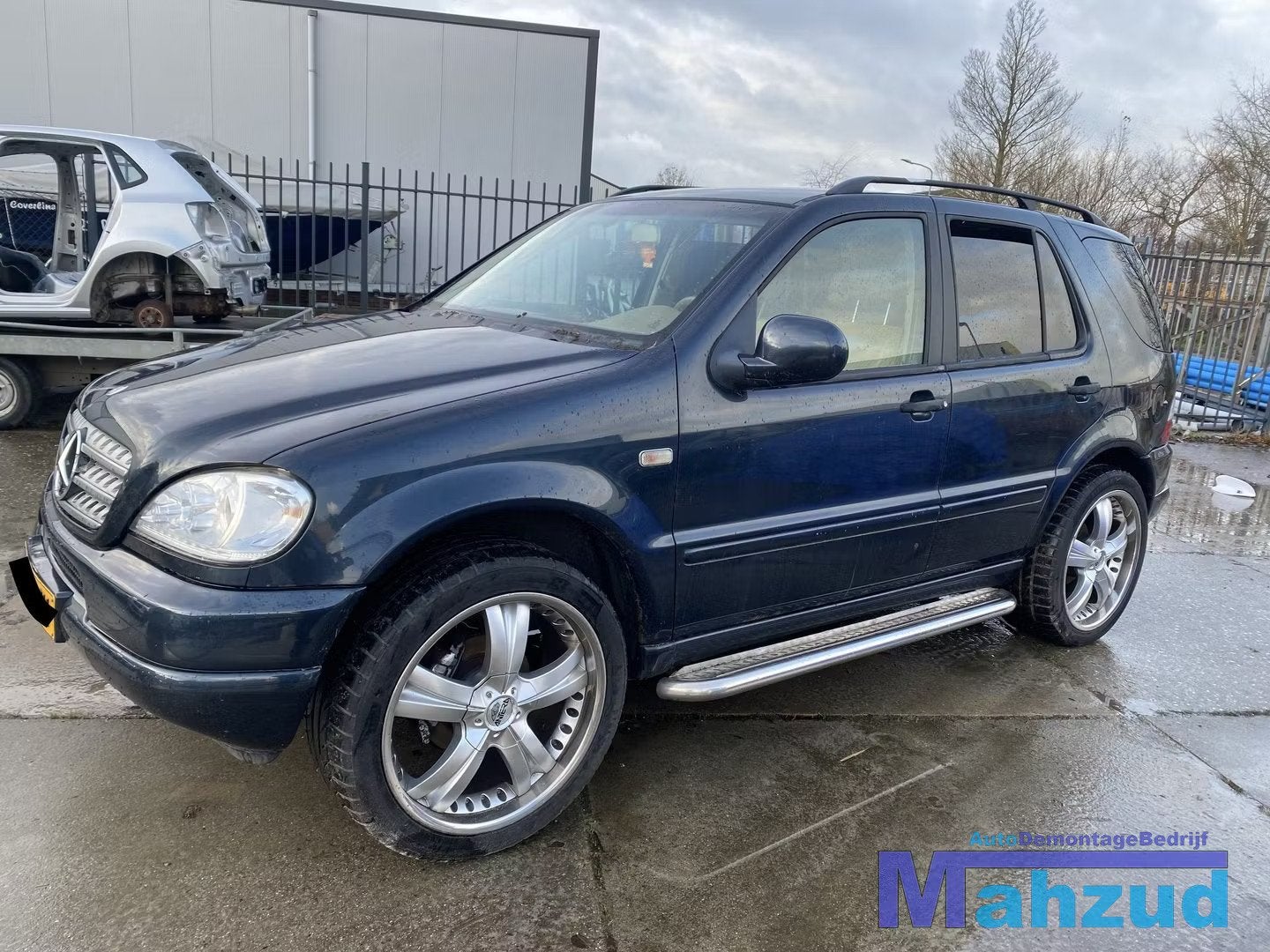 MERCEDES ML W163 donker Groen 189 Links voorscherm 1998-2005, Gebruikt, Mercedes-Benz AG, Mercedes-Benz, Voor