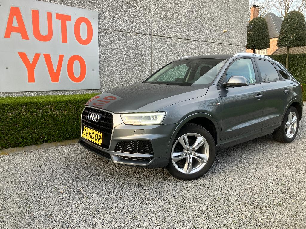 AUDI  Q3  benzine  S - line, Auto's, Audi, Voorwielaandrijving, 4 cilinders, Leder, Bedrijf