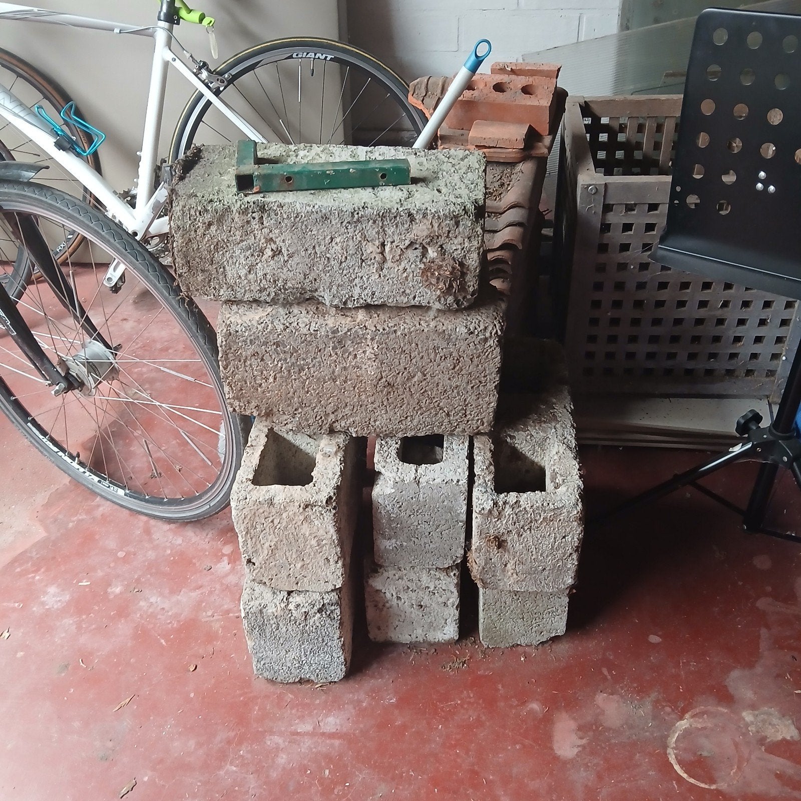 9 assestenen gratis, Jardin & Terrasse, Bacs à fleurs & Jardinières, Enlèvement