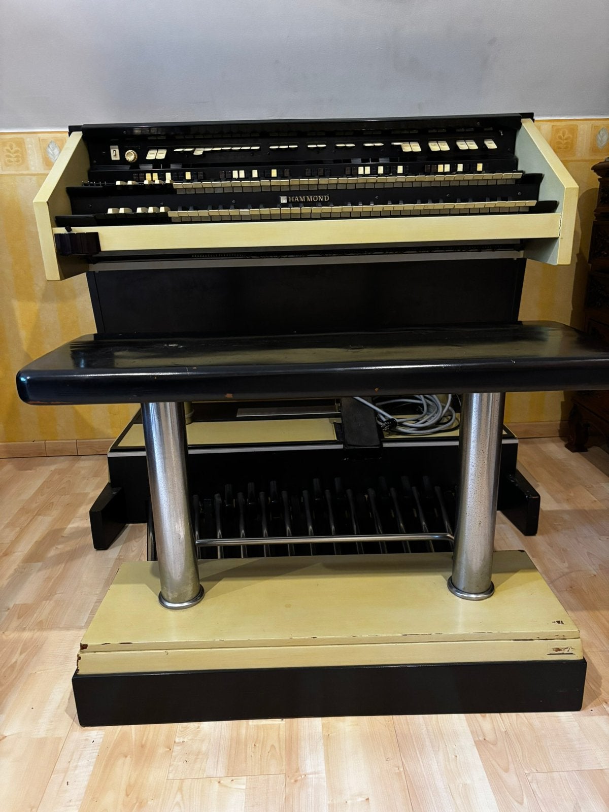 Hammond orgel + leslie, Muziek en Instrumenten, Orgels, Ophalen, Gebruikt, 2 klavieren, Hammondorgel
