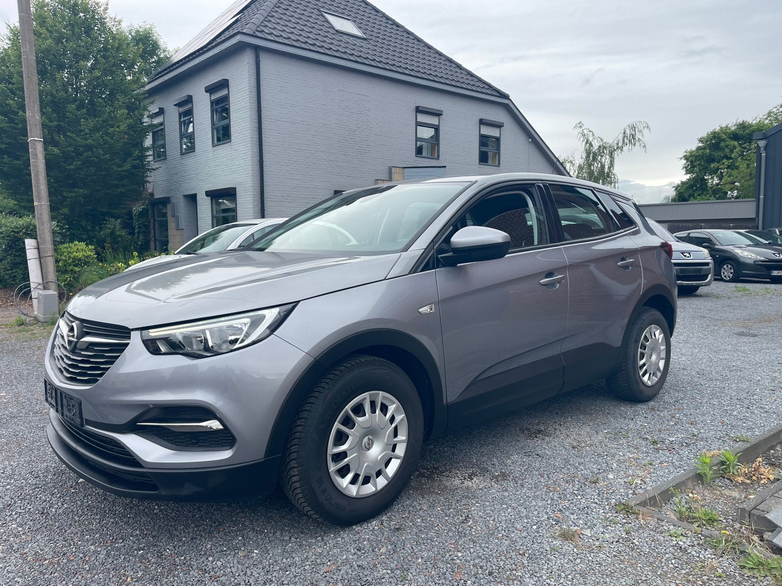 Opel Grandland X 1.2 Turbo ECOTEC,Airco,Sensoren,50.000km.!!, Autos, Argent ou Gris, Achat, https://public.car-pass.be/vhr/79ae95c3-4fac-40d8-baa4-9e9893358af6