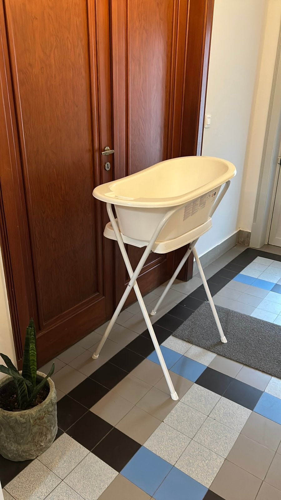 Bain baignoire sur pied, Enfants & Bébés, Bains & Soins, Enlèvement, Comme neuf, Baignoire