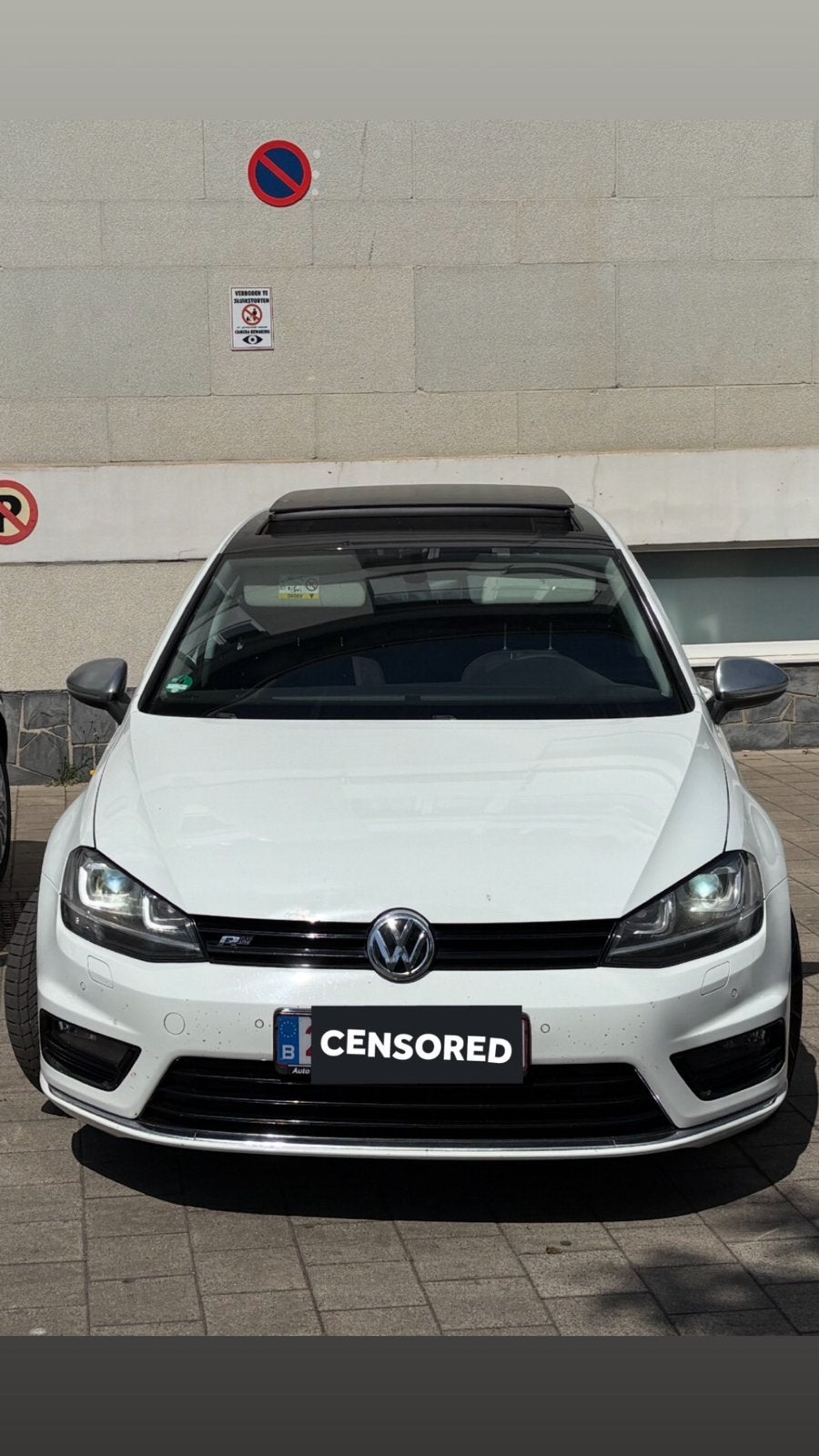 Golf 7 1.4 R, Stof, 4 cilinders, Wit, 120 kW