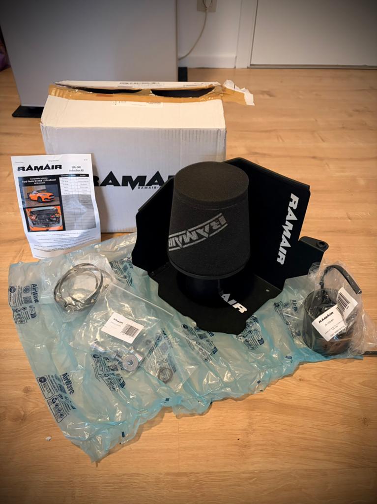 Intake (luchtfilter) ramair ford fiesta st mk8 2018-2026, Auto-onderdelen, Filters, Ford, Gebruikt, Verzenden
