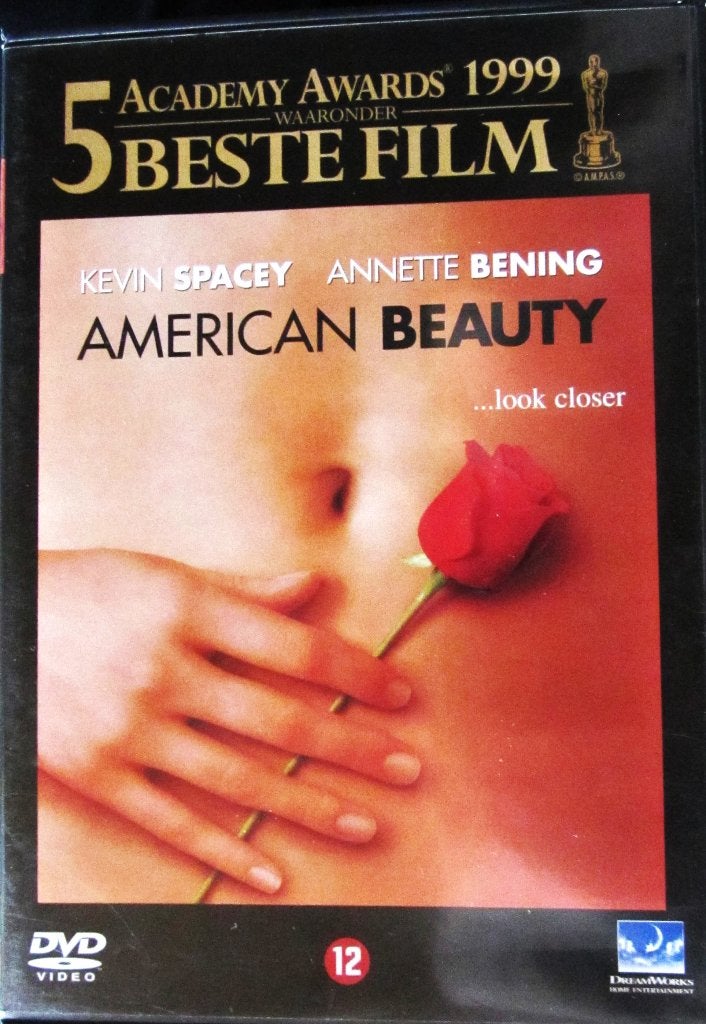 DVD ROMANTISCHE KOMEDIE - AMERICAN BEAUTY (KEVIN SPACEY), Cd's en Dvd's, Dvd's | Komedie, Engels, Alle leeftijden, Nederlands