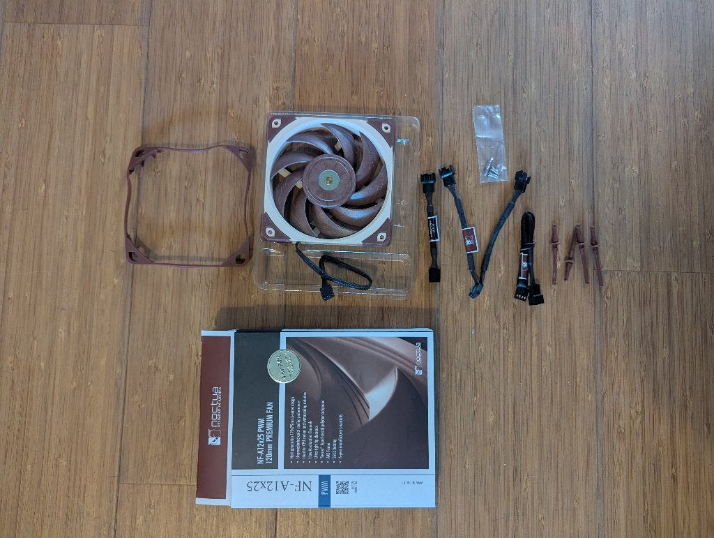 Ventilateur Noctua NF-A12x25 PWM 120mm, Informatique & Logiciels, Refroidisseurs d'ordinateur, Enlèvement, Comme neuf, Refroidisseur ordinateur à air