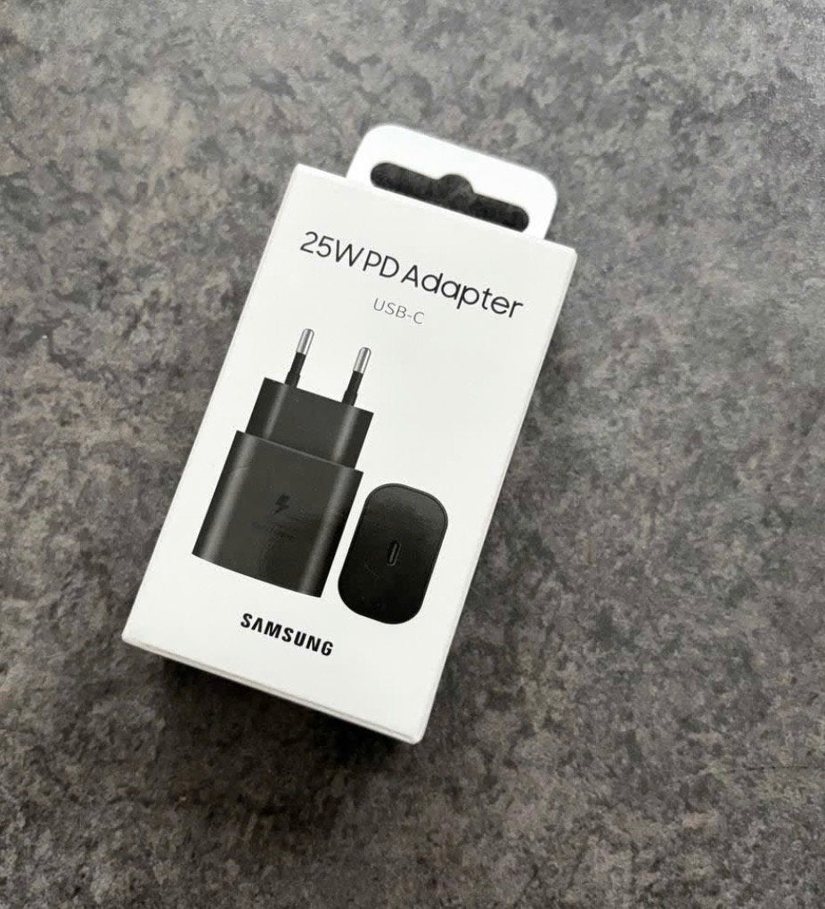 Partij Samsung snellader 25W zwart, Telecommunicatie, Mobiele telefoons | Telefoon-opladers, Nieuw, Snellader, Samsung, Samsung